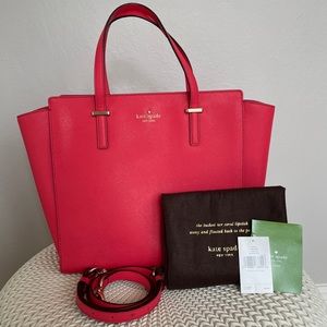 Kate Spade Cedar Street Hayden Satchel Geranium
